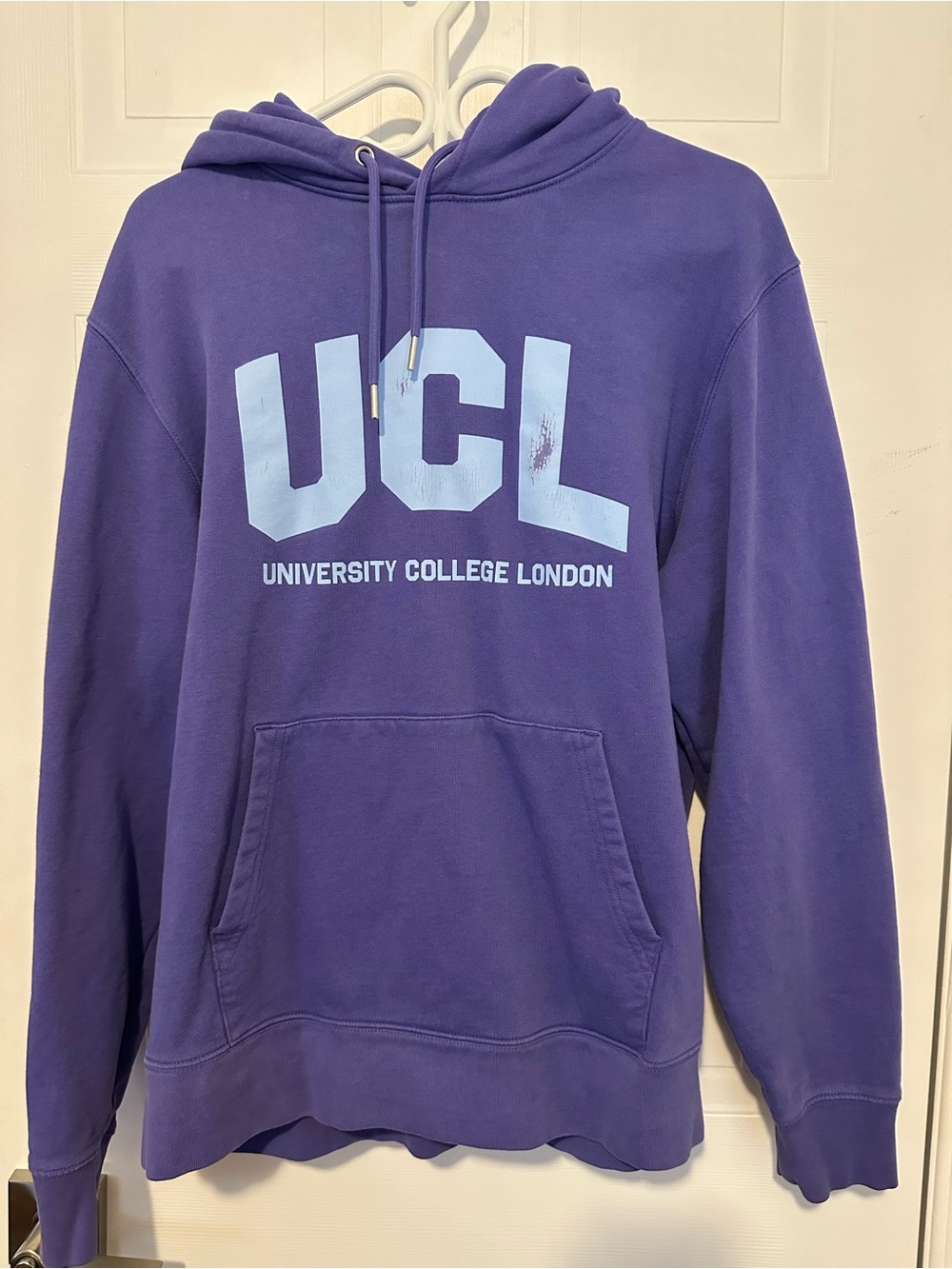 UCL Purple Graphic Hoodie - University College London Pullover
